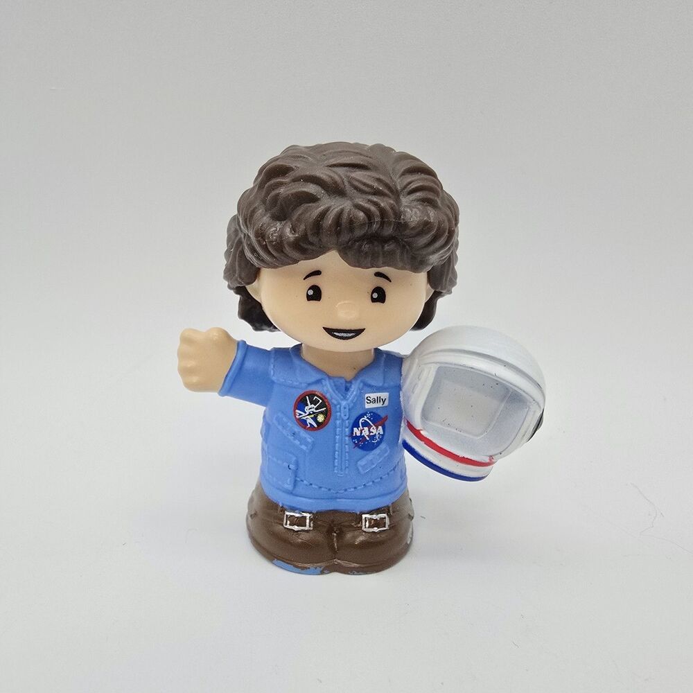 Fisher Price Little People Sally Ride American Space Astronaut Woman Lady